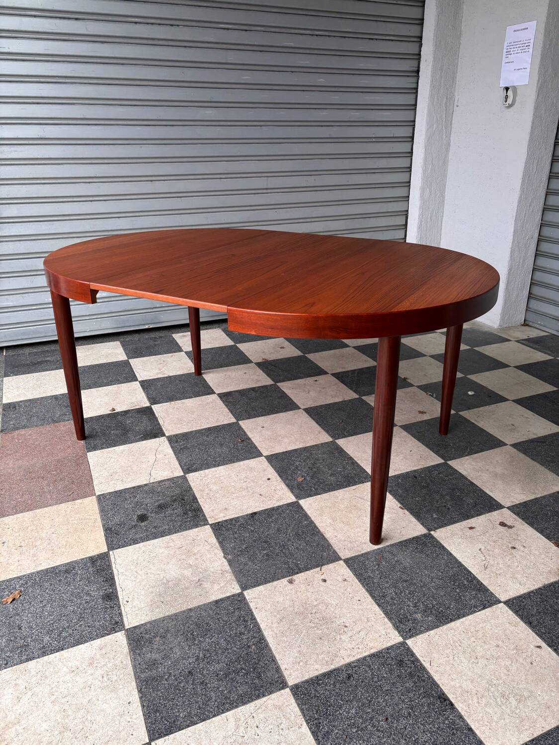 Danish table in teak
