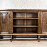 Vintage Oak Bookcase, 1940s