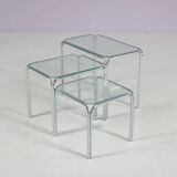 1970s set of nesting tables from the Netherlands