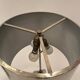 Pair of Ogive lamps in stainless steel by Maison Charles Paris 1970