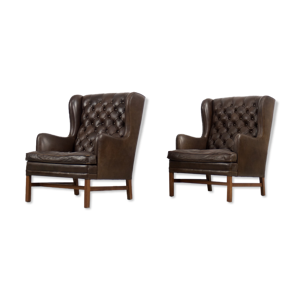 Paire de fauteuils pour