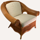 Fauteuil en bambou, Vivai del Sud