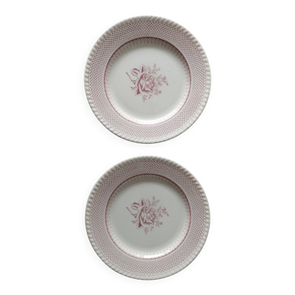 2 assiettes English