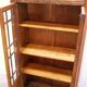 Vintage wooden showcase cabinet