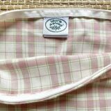 Vintage plaid cushions Laura Ashley