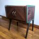 Small vintage upcycled side table