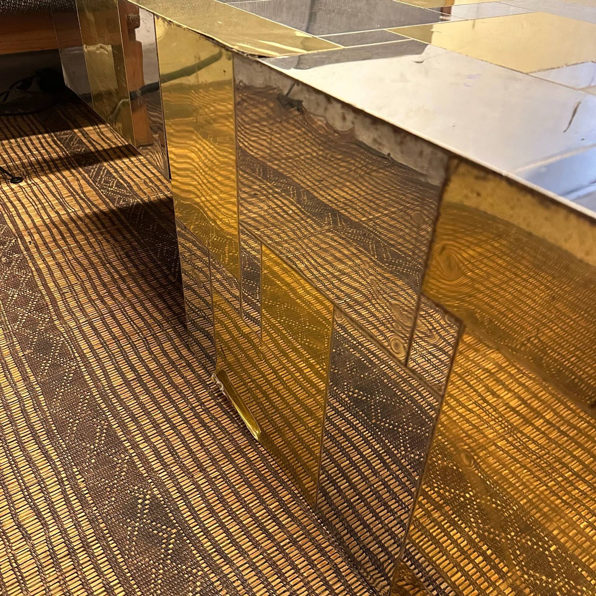 Table basse « cityscape » par Paul Evans, 1970