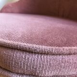 Toad style heater in original pink velvet with trunk