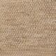 Beige recycled cotton rug 140 x 70 cm