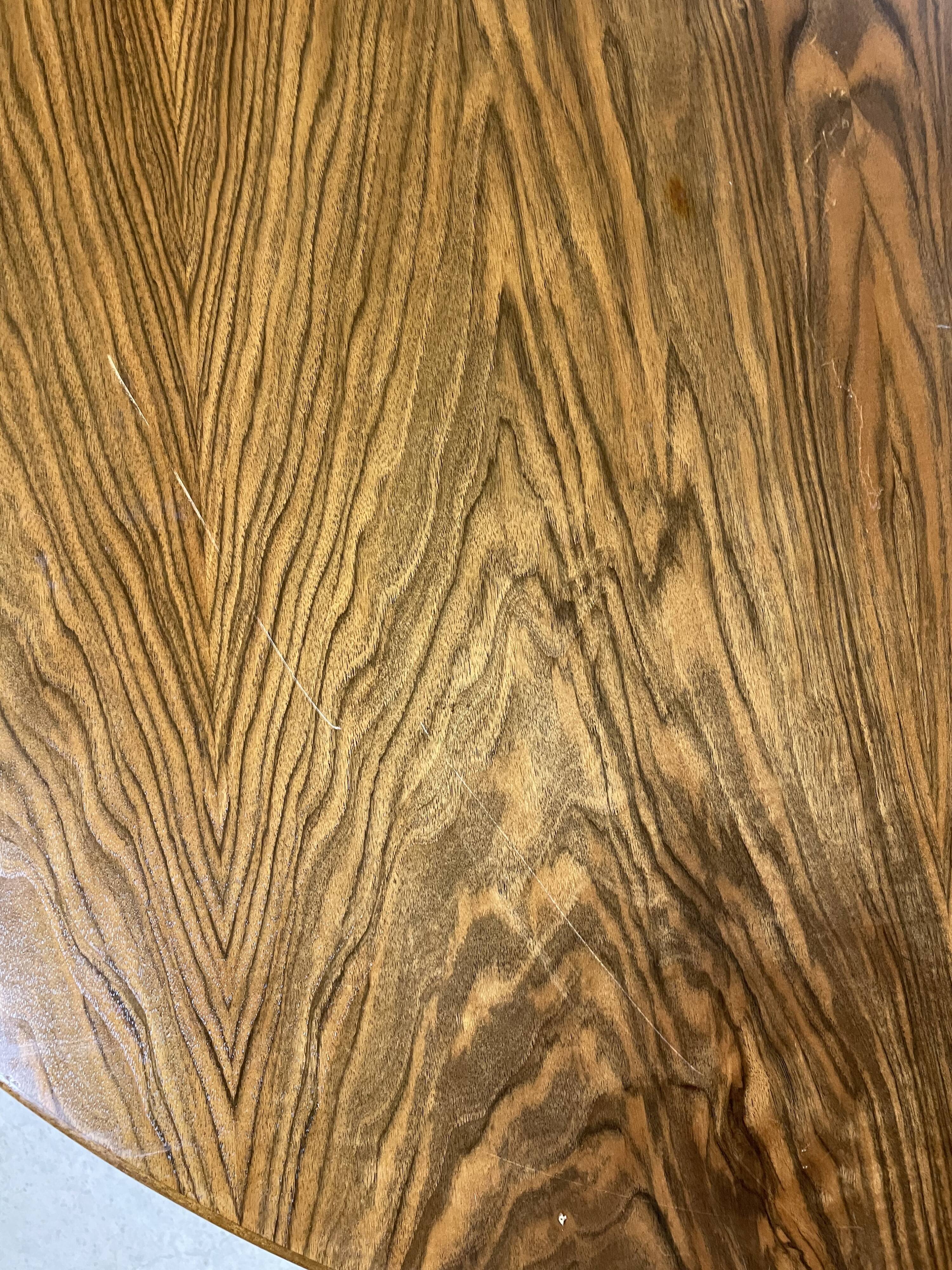 Large rosewood baumann table