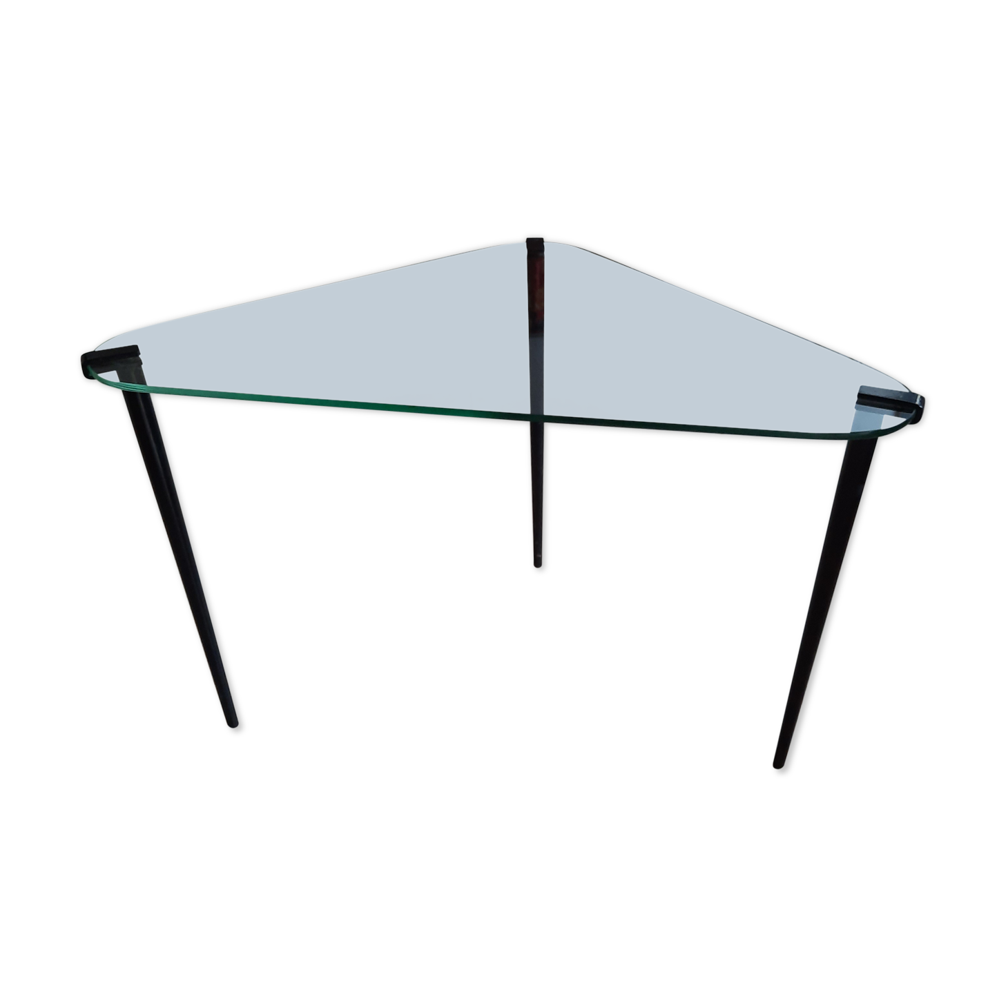 Vintage glass console