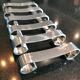 Set de 6 porte couteaux inox