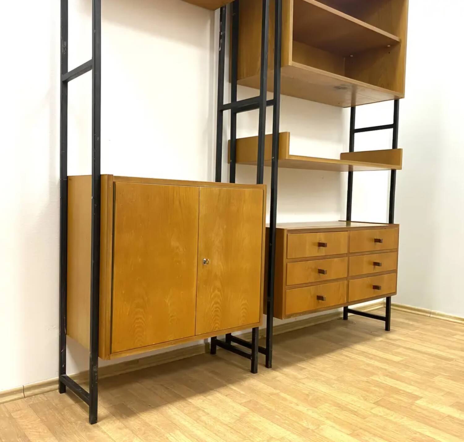 Drevotàr storage unit, Czech vintage 1960s