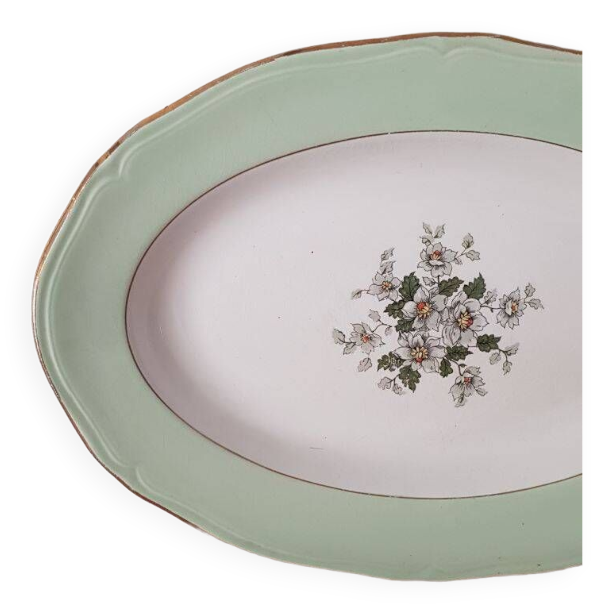 Vintage dish L'Amandinoise