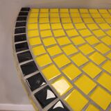 Pair of floating consoles, tesela mosaic, Art Decó, 50's – France