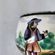 Breakfast cup HB Quimper – earthenware with rich Breton and floral decoration