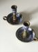 Pair of ceramic candle holders 1960 Roland Moreau