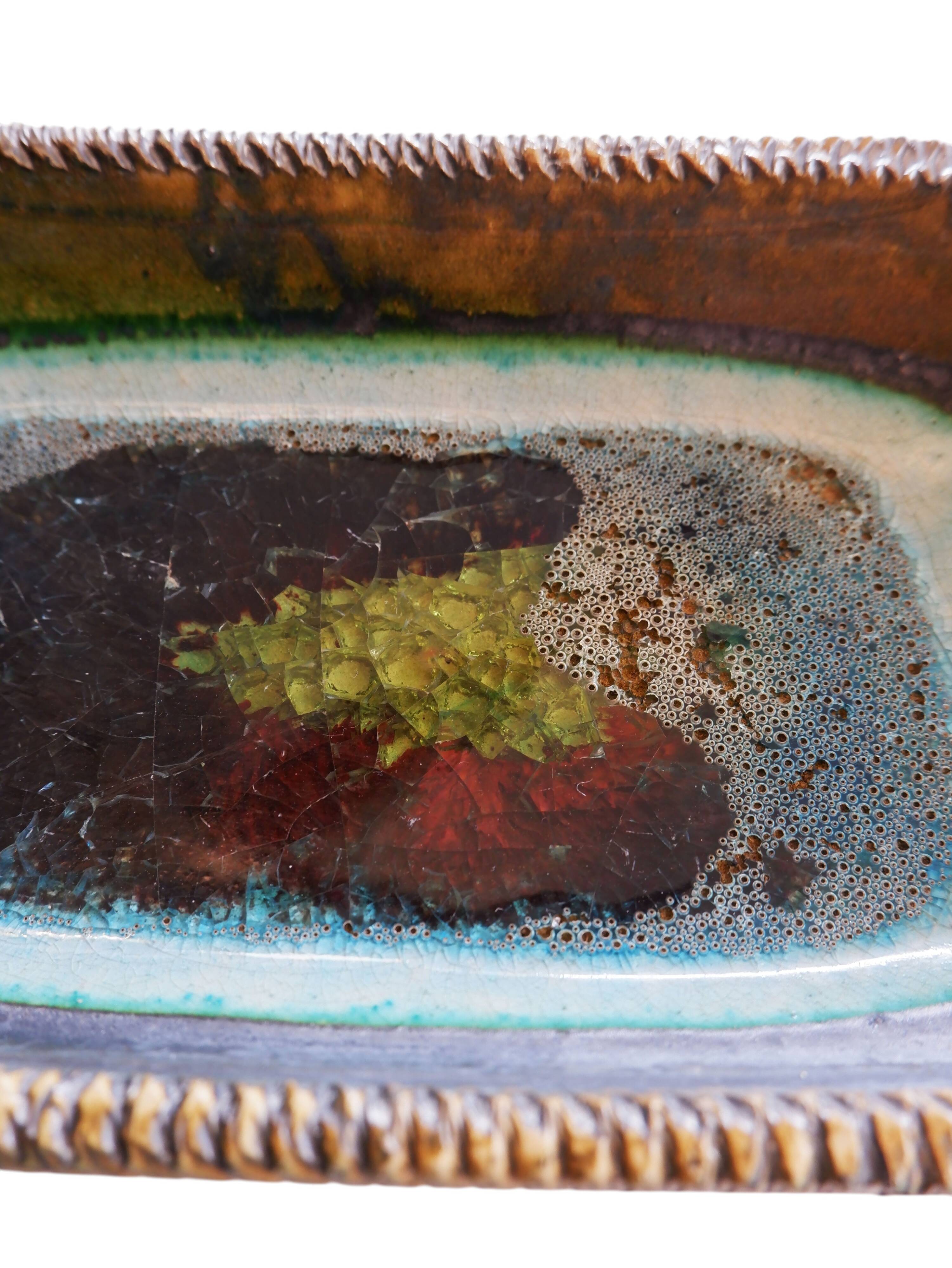 Agu Reuvers Brutalist bowl, 1960s