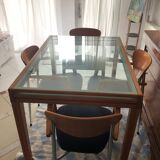 Table extensible et ses 4 chaises