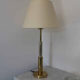 Vintage brass lamp, Deknudt, 1970s-80s