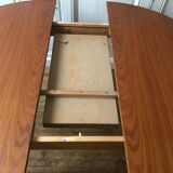 Vintage table with central extension