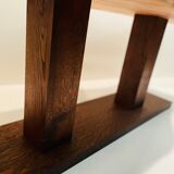 Solid wood coffee table