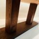 Solid wood coffee table