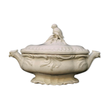 Large ceramic soup bowl Malicorne Emile Tessier