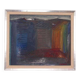 Original mid-century Swedish oil on panel – “City” by Tore Hultcrantz – vintage & framed – 74 × 62 cm (29.1" × 24.4")
