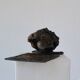 Brutalist ceramic wall sconce by Jouko Kytömaa | Finland | 1970s