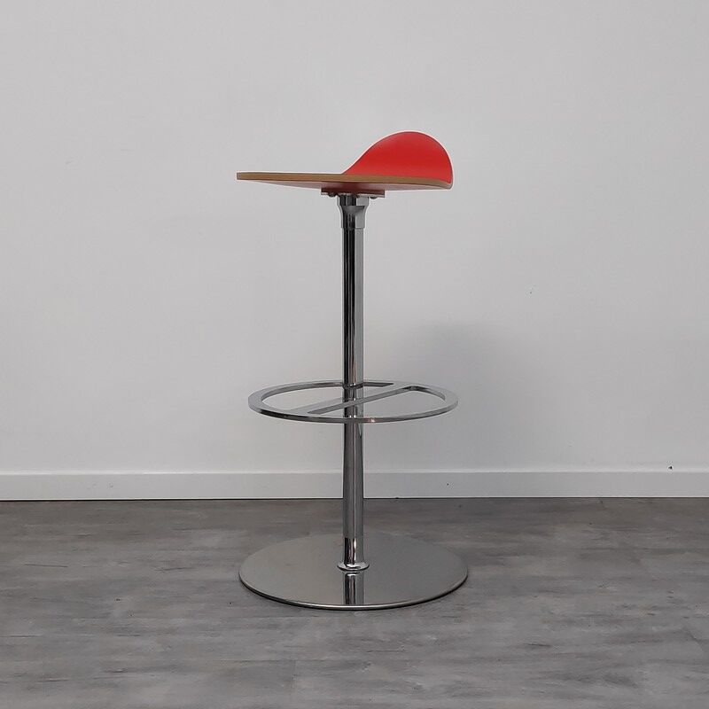 Tabouret de bar rouge