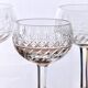 Verres à vin anciens Villeroy & Boch 'Treveris' en cristal soufflé bouche