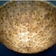 Murano gold glass ceiling light with more than 100 Barovier & Toso flowers