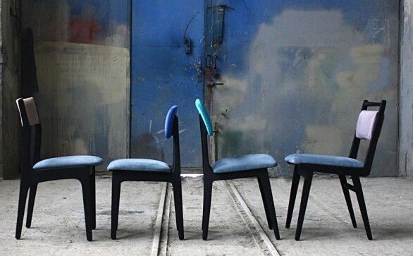 Chaise vintage des années 60