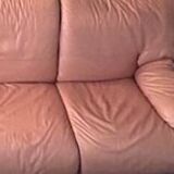 Vintage leather sofa Ligne roset