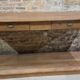 Meuble de métier, ancienne table de drapier