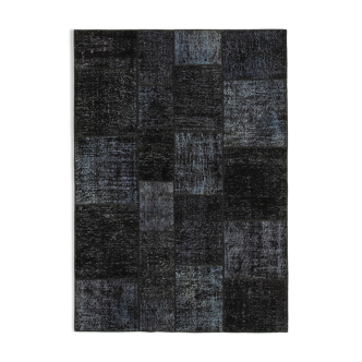 Tapis noir 172 cm x 244 cm