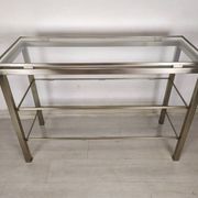 Table console par Guy Lefevre pour Maison Jansen, 1970s