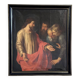 "The Incredulity of Saint Thomas" oil on canvas after the triptych by Rubens, circa 1800.