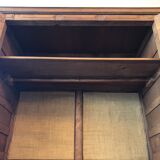 Ancient walnut cabinet