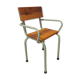 Fauteuil d'école enfant vintage années 50