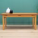 Beech table, Danish design, 1980s, manufacturer: OFM