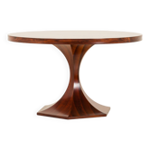 Carlo de Carli round rosewood table, 1960s