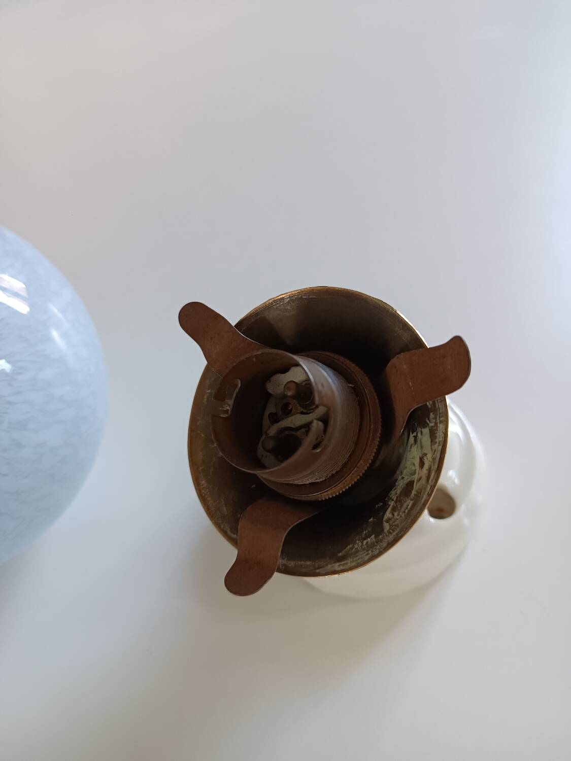 Clichy glass wall light