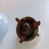 Clichy glass wall light