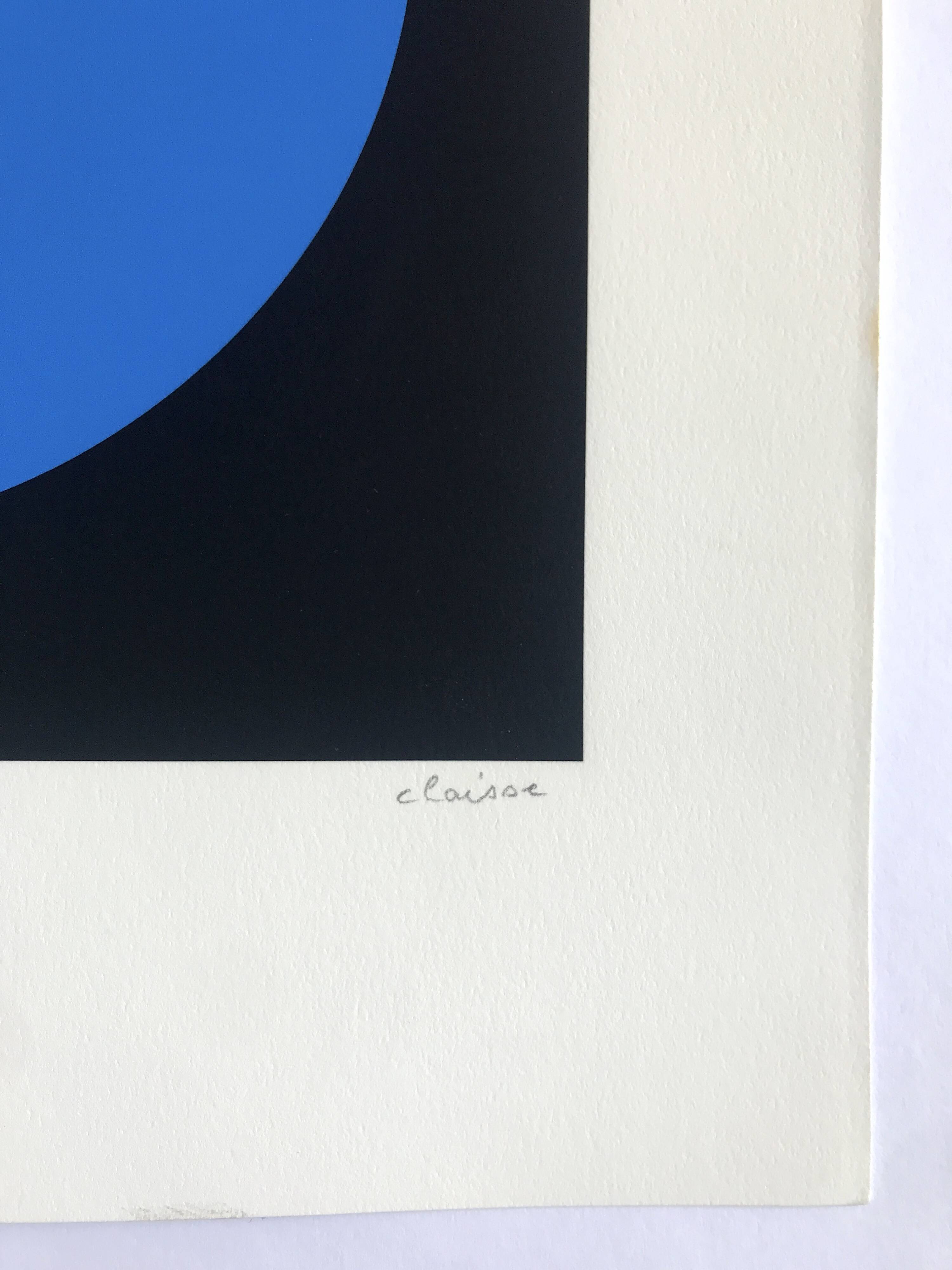 Geneviève claisse, untitled, 2014. original screenprint signed in pencil