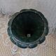 Antique cast iron vase