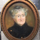 Painting portrait of a woman