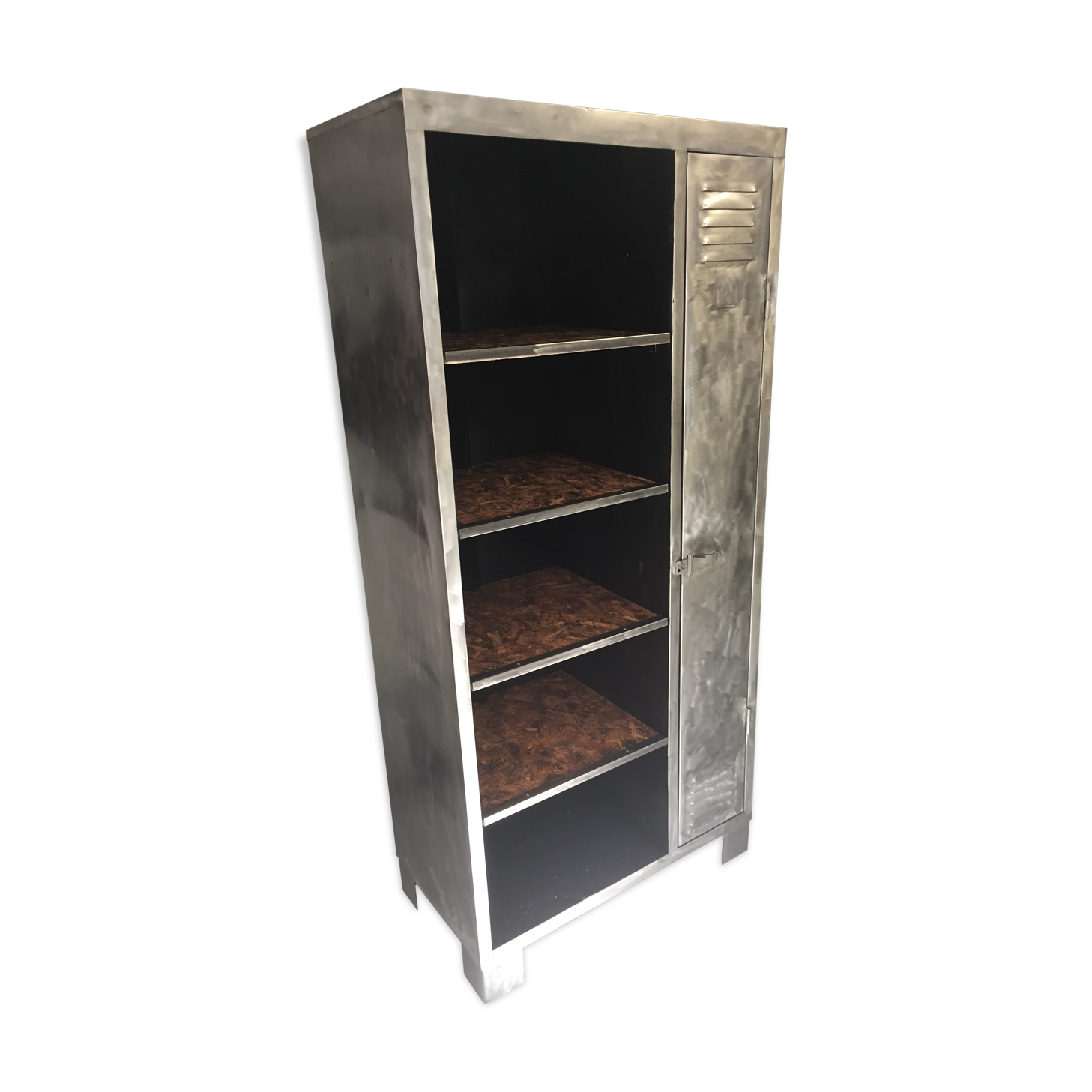 Industrial vintage wardrobe