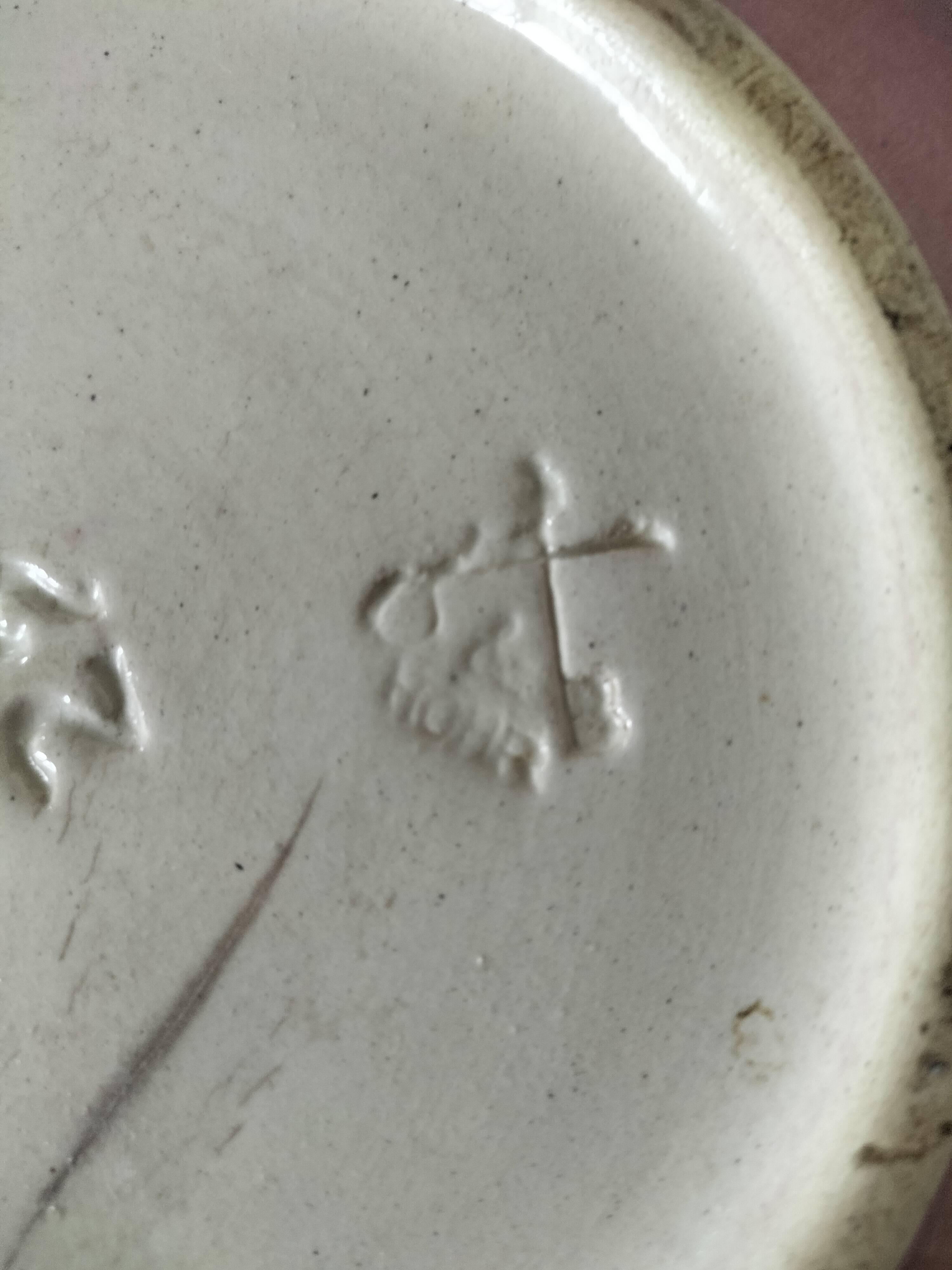 Vintage Dümler & Breiden glazed ceramic polylobed bowl (1960s)